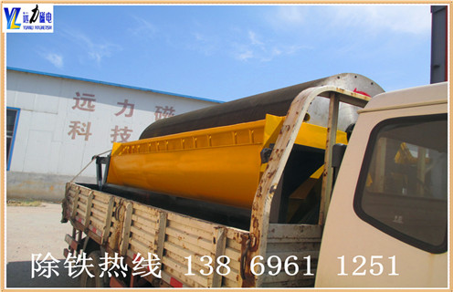 永磁筒式磁選機，吉林ctb永磁筒式磁選機_遠力為您講述吉林ctb永磁筒式磁選機磁場分布圖 